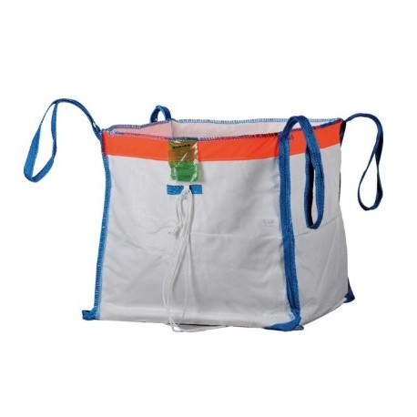 Lot 10 Big Bag neuf 90X90X80, SWL: 1500 kg, OT avec bandes fluorescentes / OT + sécutité