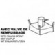 Lot 10 Big Bag neuf 97x97x210, SWL: 1500 kg, GR+GV, circulaire
