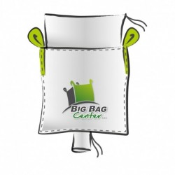 LOT de 10 BIGBAGS Occasion 90x90x180 ventilé, SWL: 1250 kg, Jupe de remplissage