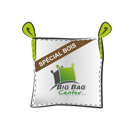 Lot 10 Big Bag neuf 95x105x130, SWL: 1250 kg, OT+FP, spécial bois