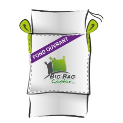 LOT de 10 BIGBAGS neuf 90x90x120, SWL: 1000 kg, JR+OT, fond ouvrant