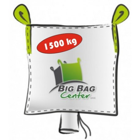 Lot 10 Big Bag neuf 92x92x160, SWL: 1500 kg, OT+GV