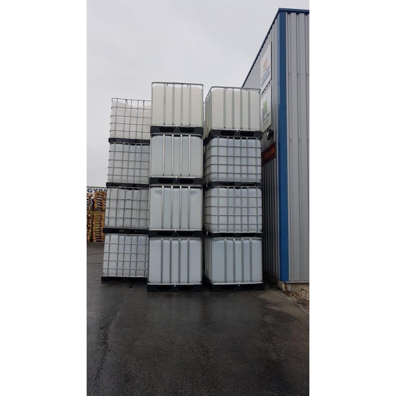 Cuves IBC 1000 litres avec palette PVC pour tout types de liquides