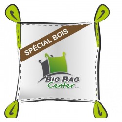 LOT de 10 BIGBAGS neuf 100x100x122, SWL: 1000 kg, OT+FP, spécial bois - Big bag 100 % moustiquaire